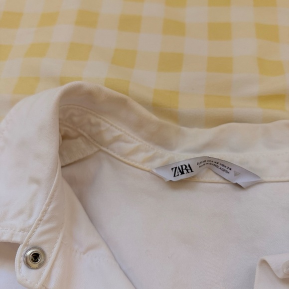 ZARA - 100% COTTON DENIM JACKET - XS - Picture 5 of 11